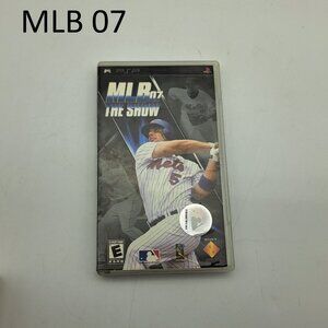 MLB 07 The Show Video Game For The PSP